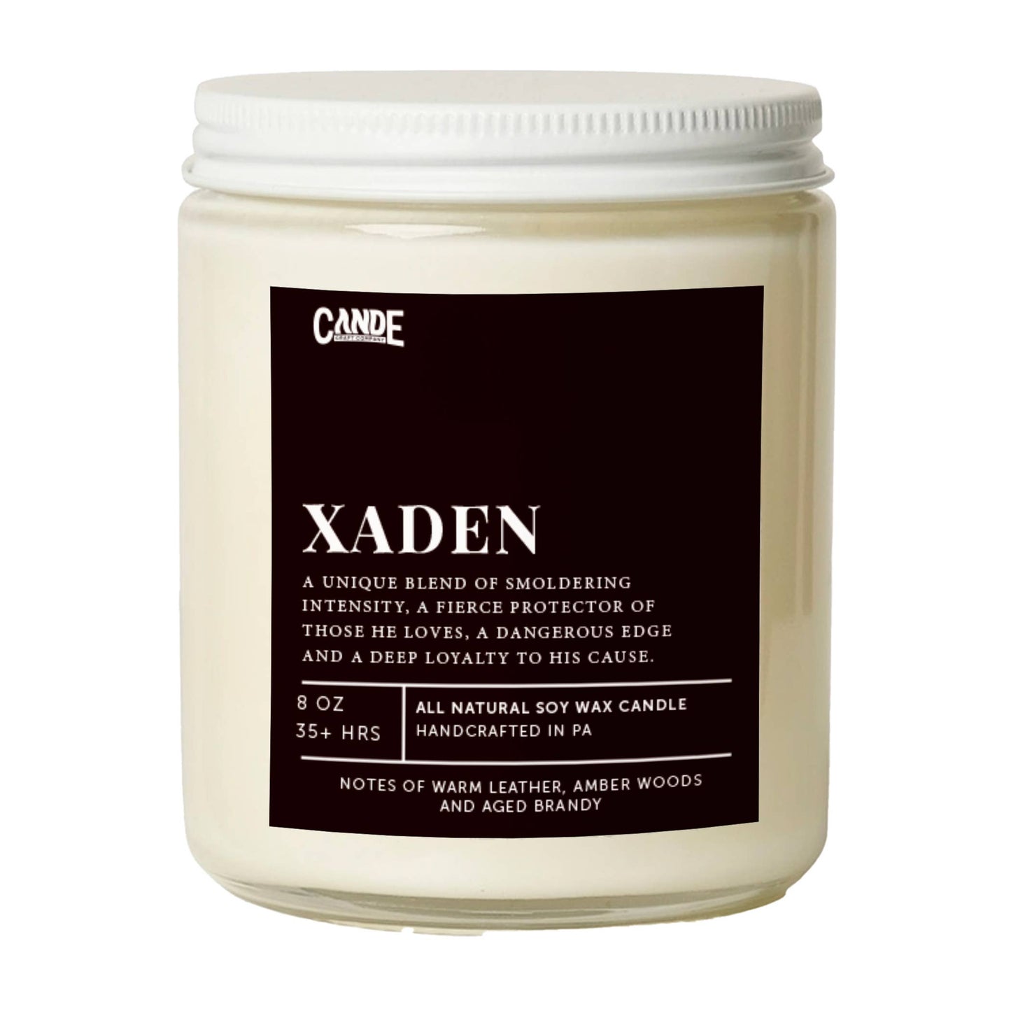 Xaden Scented Candle - Fourth Wing Inspired Candles: Standard