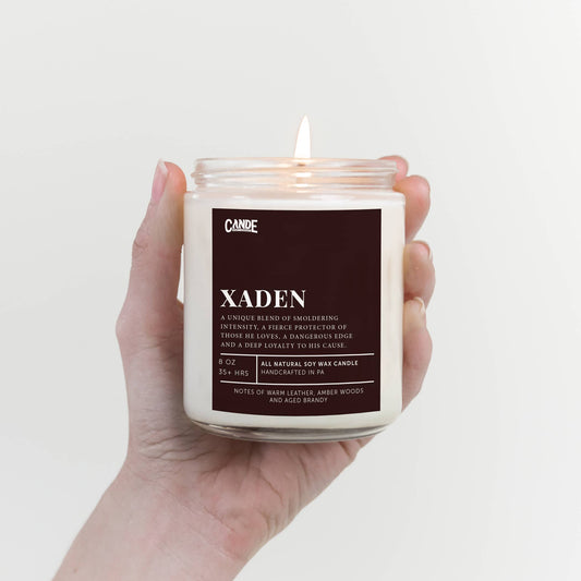 Xaden Scented Candle - Fourth Wing Inspired Candles: Standard