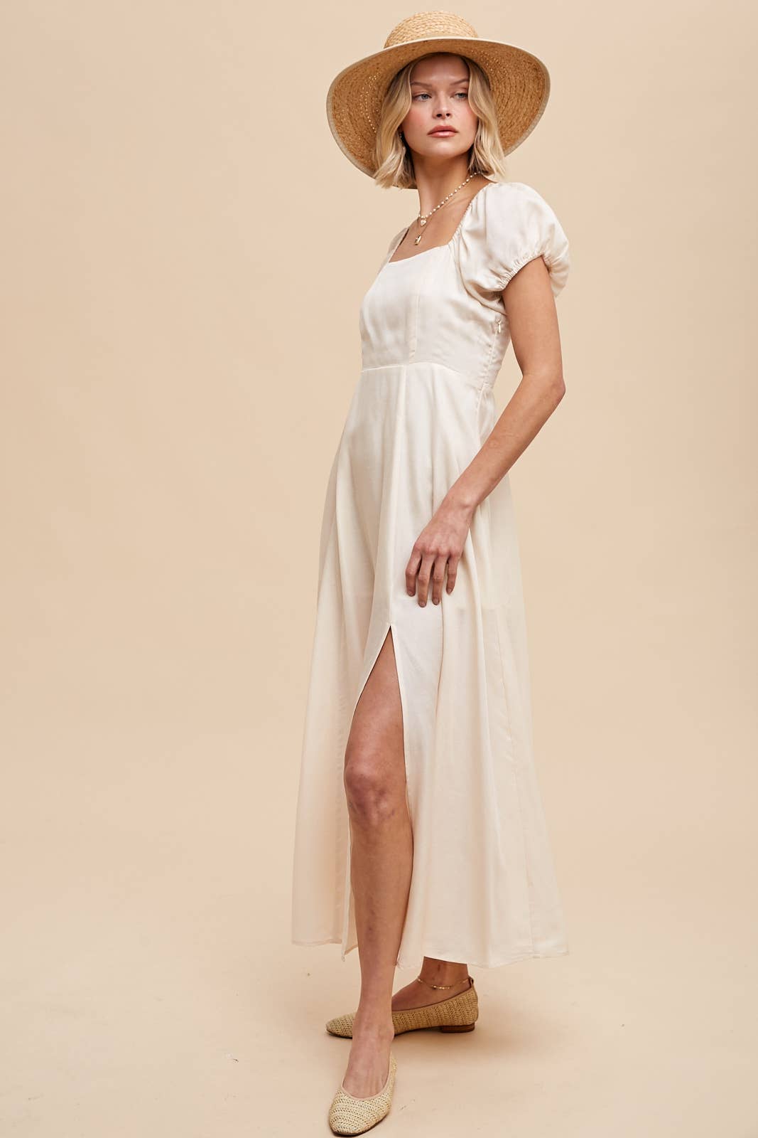 Linen Maxi Dress