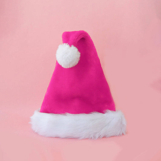 Hot Pink Santa Hat