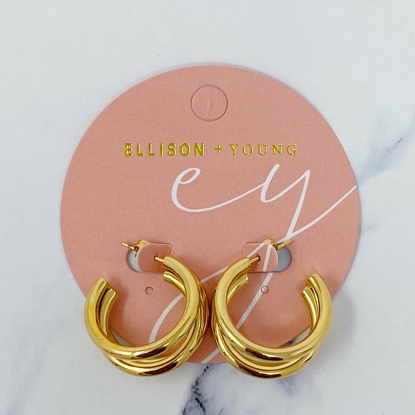 Triple Layer Earrings