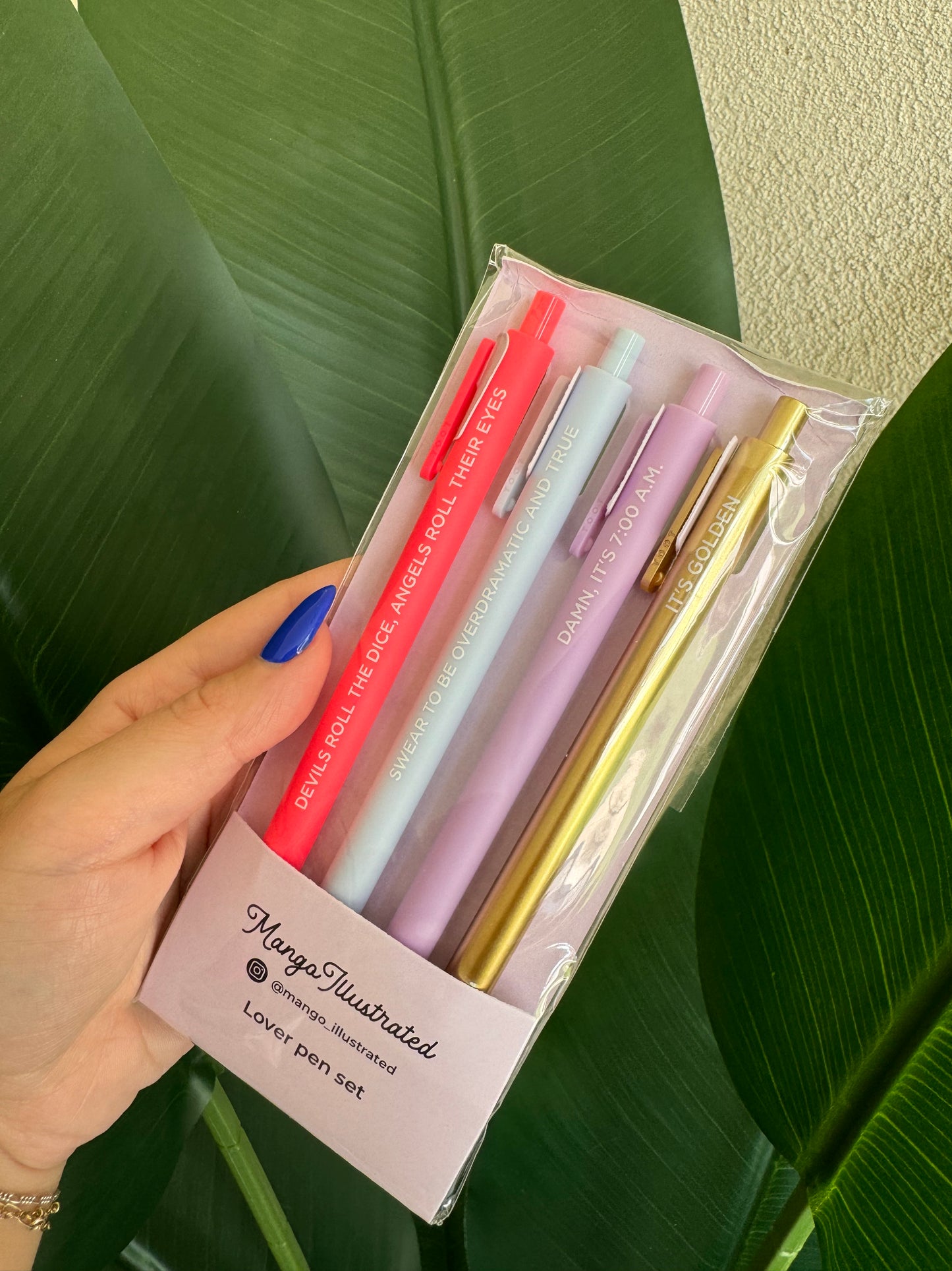 Lover Jotter Gel Pen Set - Colorful Ink