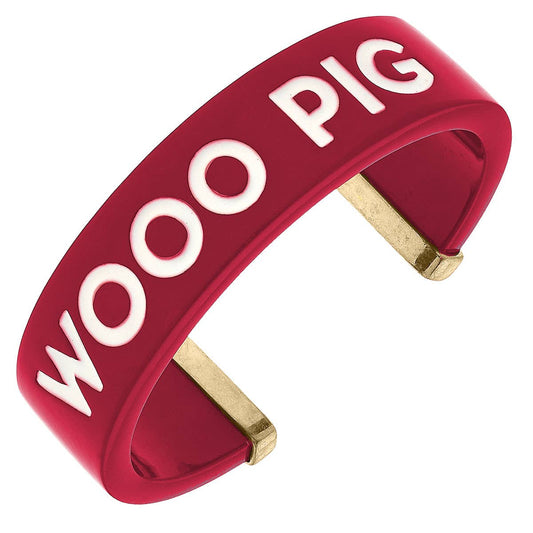 Arkansas Razorbacks Cuff Bracelet