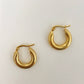 Sienna Huggie Hoop Earrings