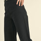 Straight Wide Leg Pants