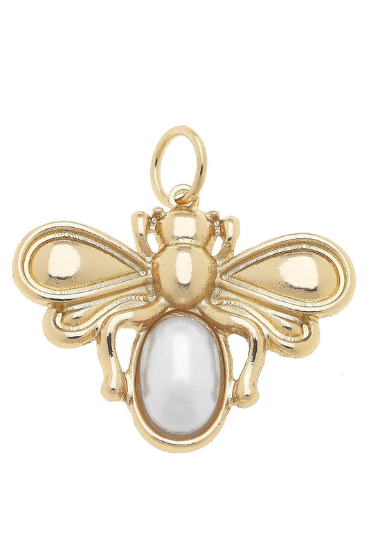 Pearl Bee Charm