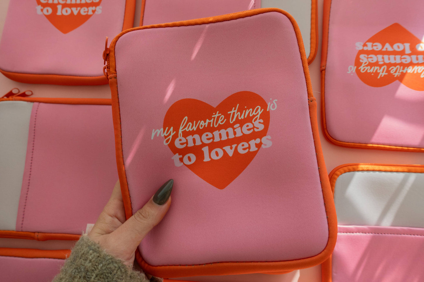 Enemies to Lovers Zipper Kindle & E-reader Sleeve