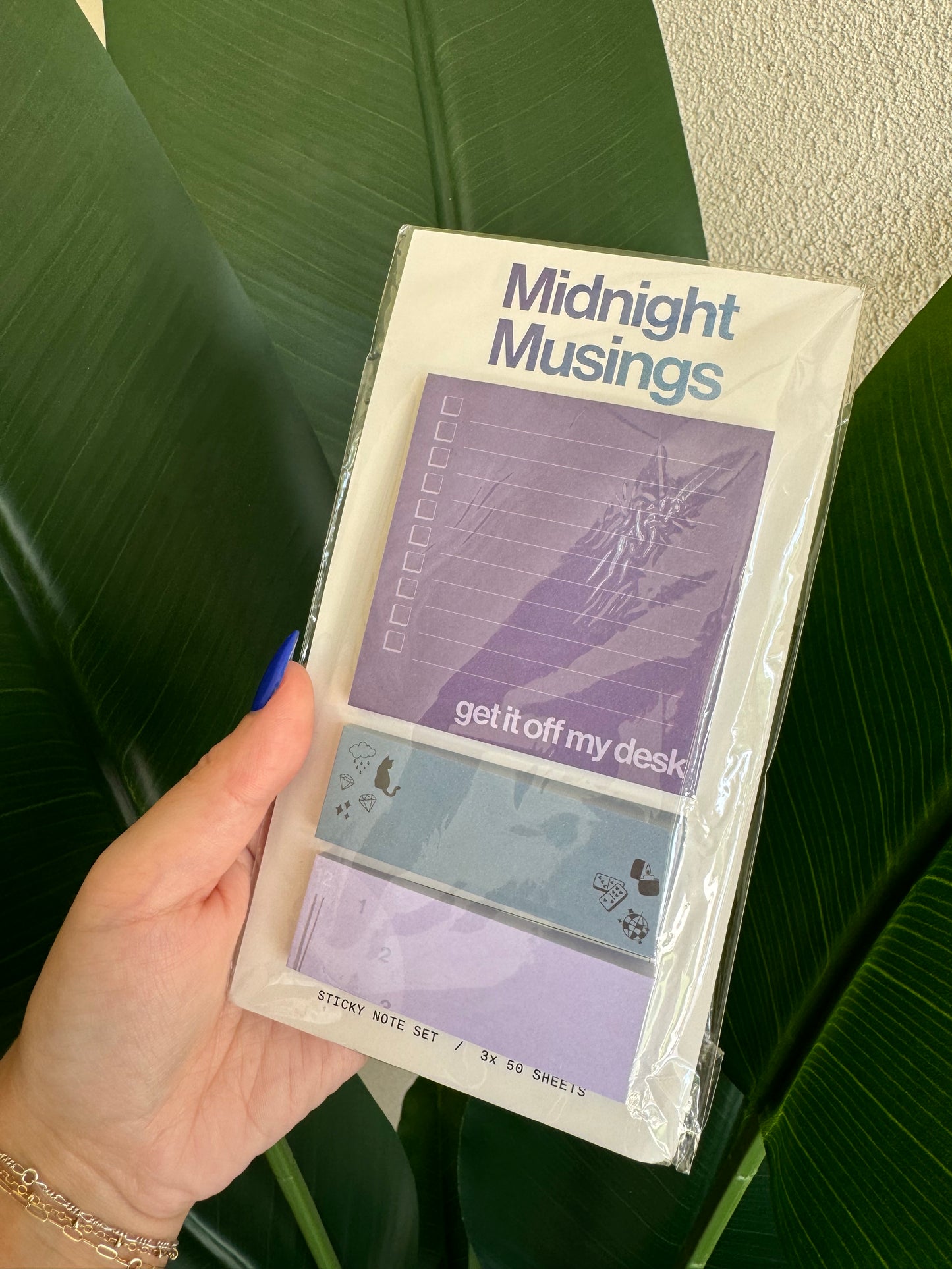 Midnight Musings Sticky Note Set