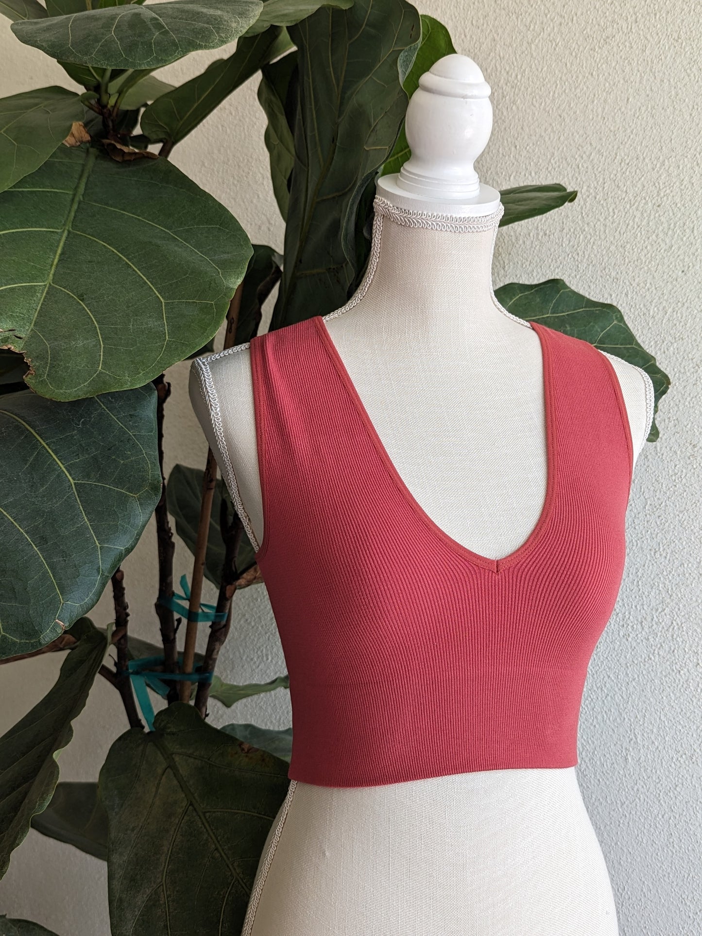 Seamless Plunge Tank - Red