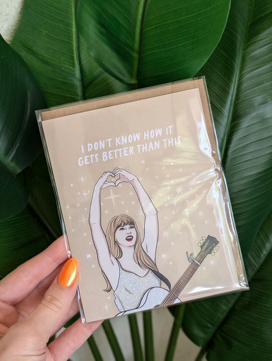 Taylor Fearless Get's Better Than This Pop Culture Card