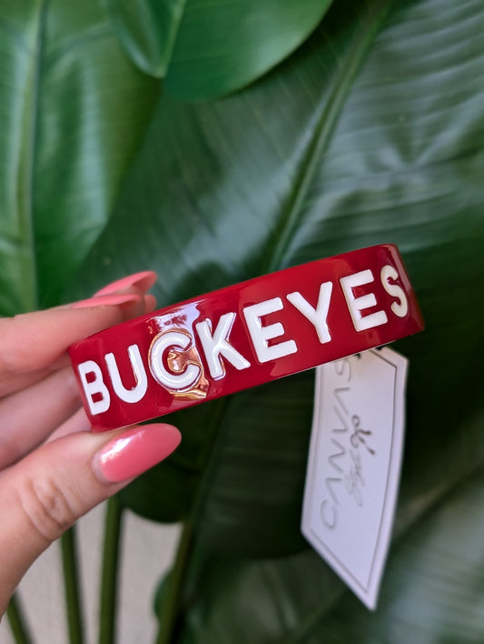 Ohio State Buckeyes Cuff Bracelet