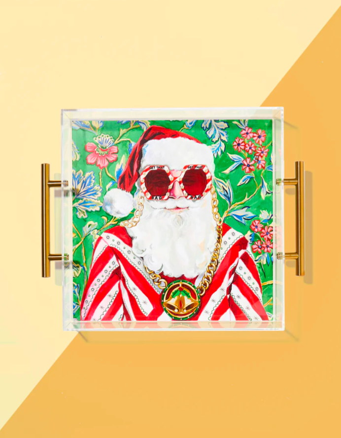 Swanky Santa Large Tray