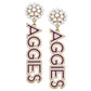 Texas A&M Aggies Pearl Drop Earrings