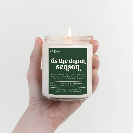 Tis the Damn Season Candle