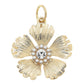 Rhinestone Flower Charm