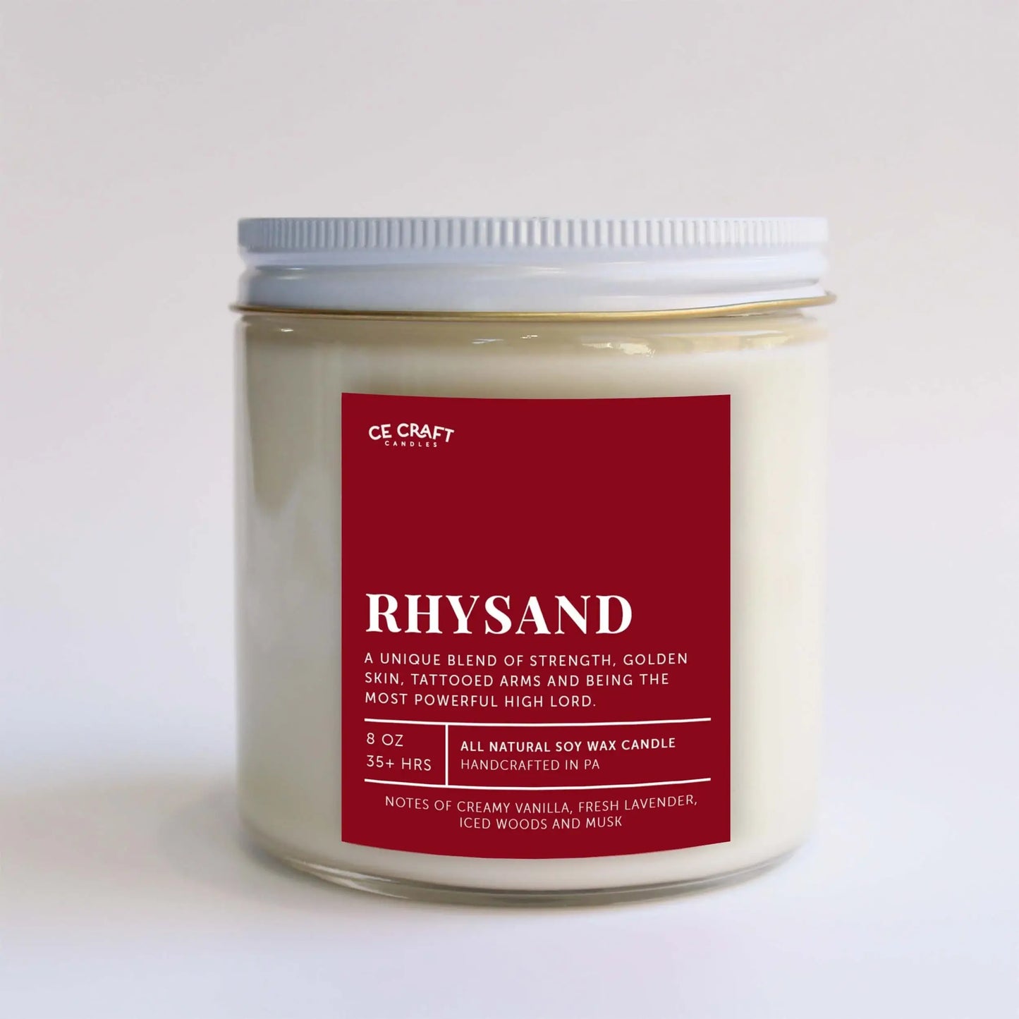 Rhysand Scented Candle: Standard