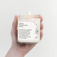 Spooky Season Halloween Candle