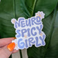 Neurospicy Girly Sticker