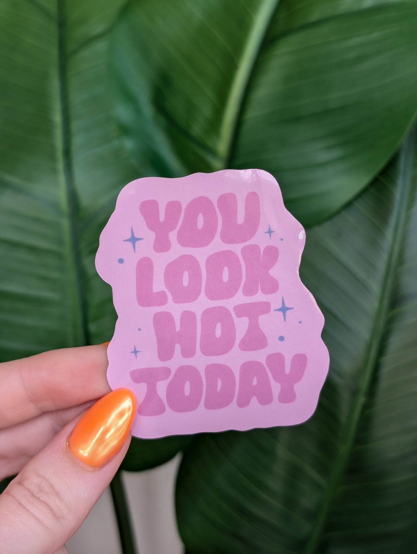 You Look Hot Today Sticker