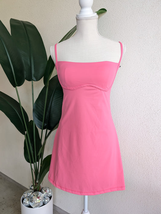 Sweetheart Athletic Dress Pink