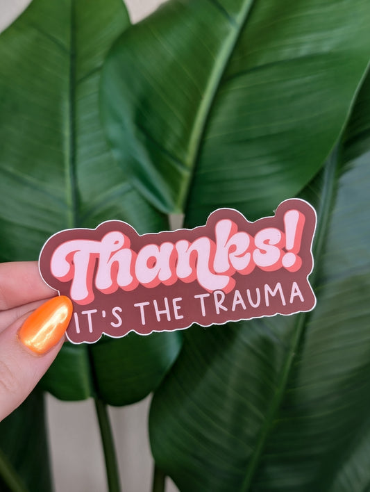 Thanks! It's the Trauma Sticker