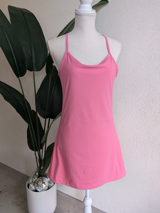 Pink Athletic Dress